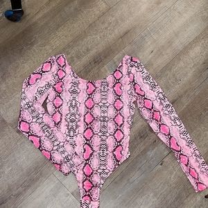 SNAKESKIN BODYSUIT